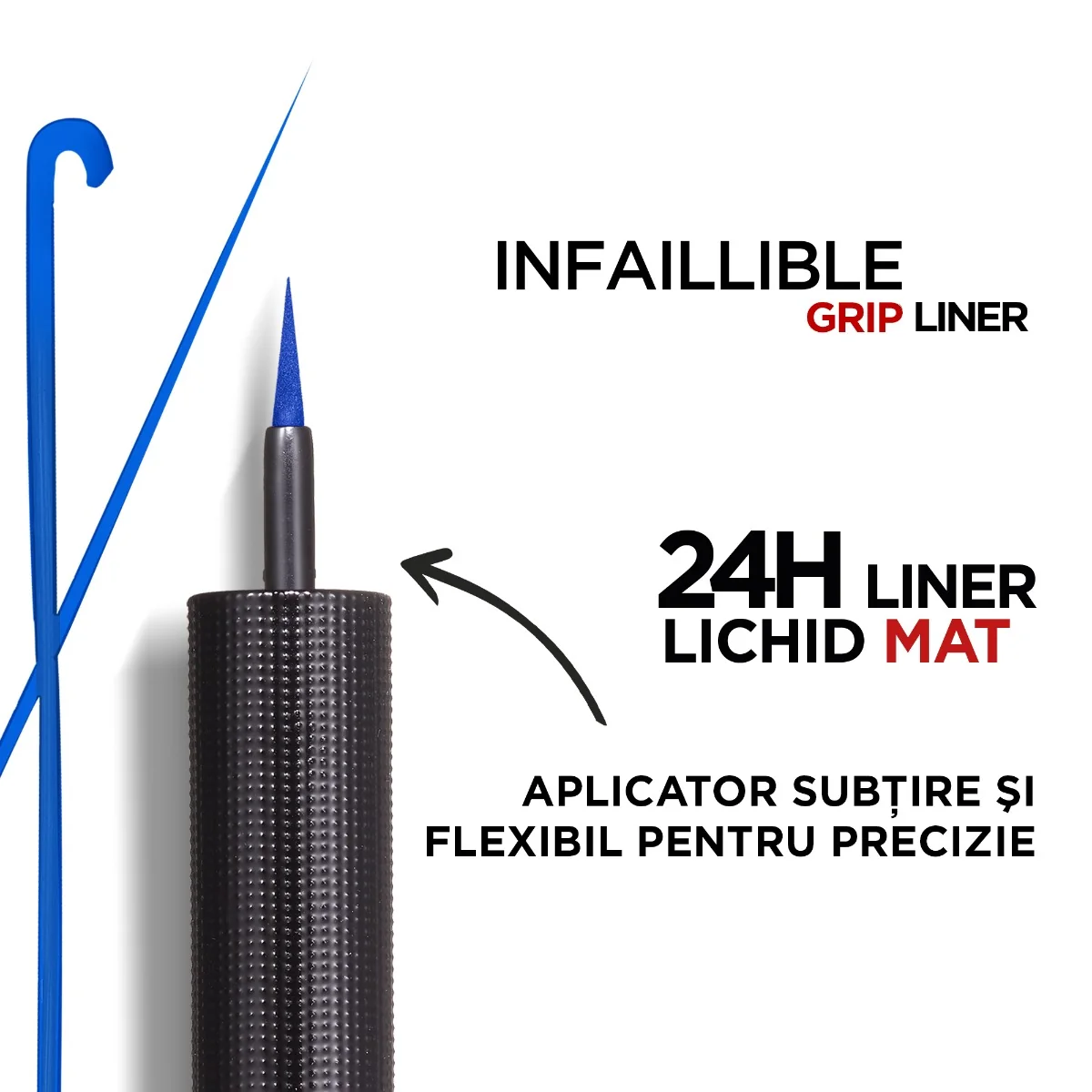 Tus lichid Matte Signature 02 Blue, 6ml, L'Oreal Paris 