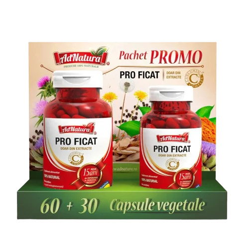 Pachet Pro Ficat, 60 + 30 capsule, AdNatura