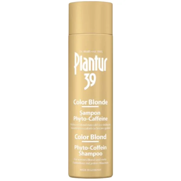 Sampon pentru par blond Plantur 39 Phyto-Caffeine, 250ml, Plantur 