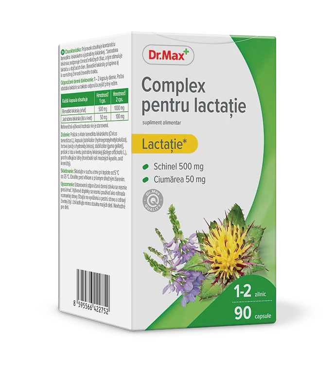 Dr. Max Complex pentru lactatie, 90 capsule 