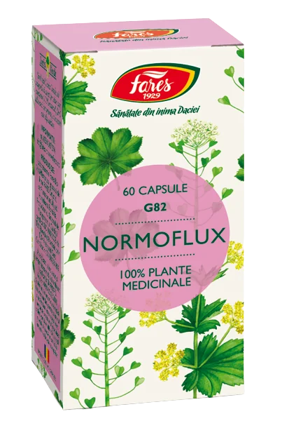 Normoflux G82, 60 capsule, Fares