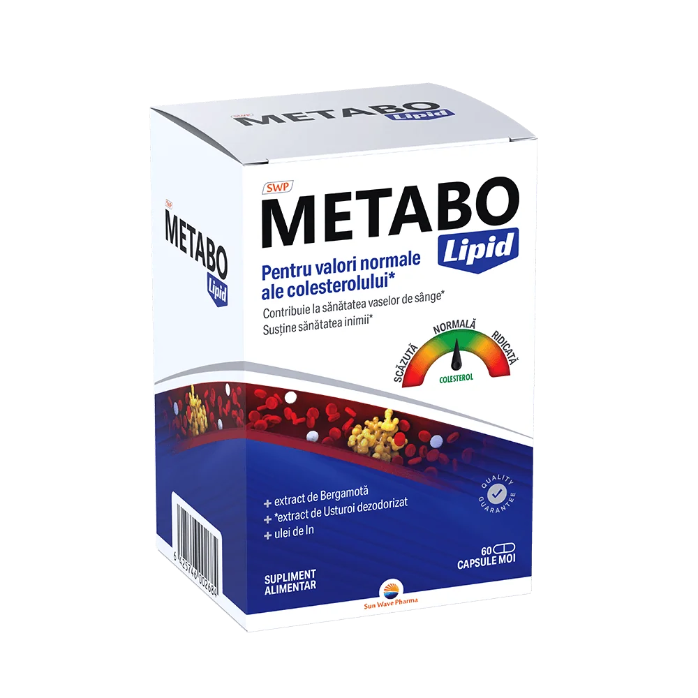 Metabo Lipid, 60 capsule, Sun Wave Pharma