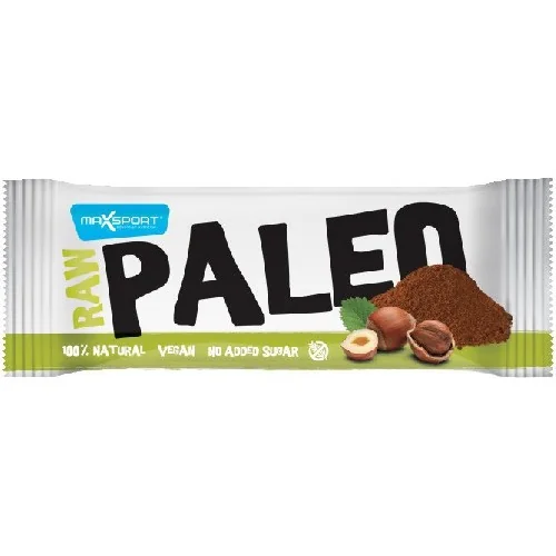 Baton proteic cu alune de padure si cacao fara gluten, 50g, Maxsport