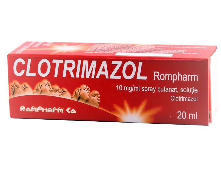 Clotrimazol, 20 ml, Rompharm