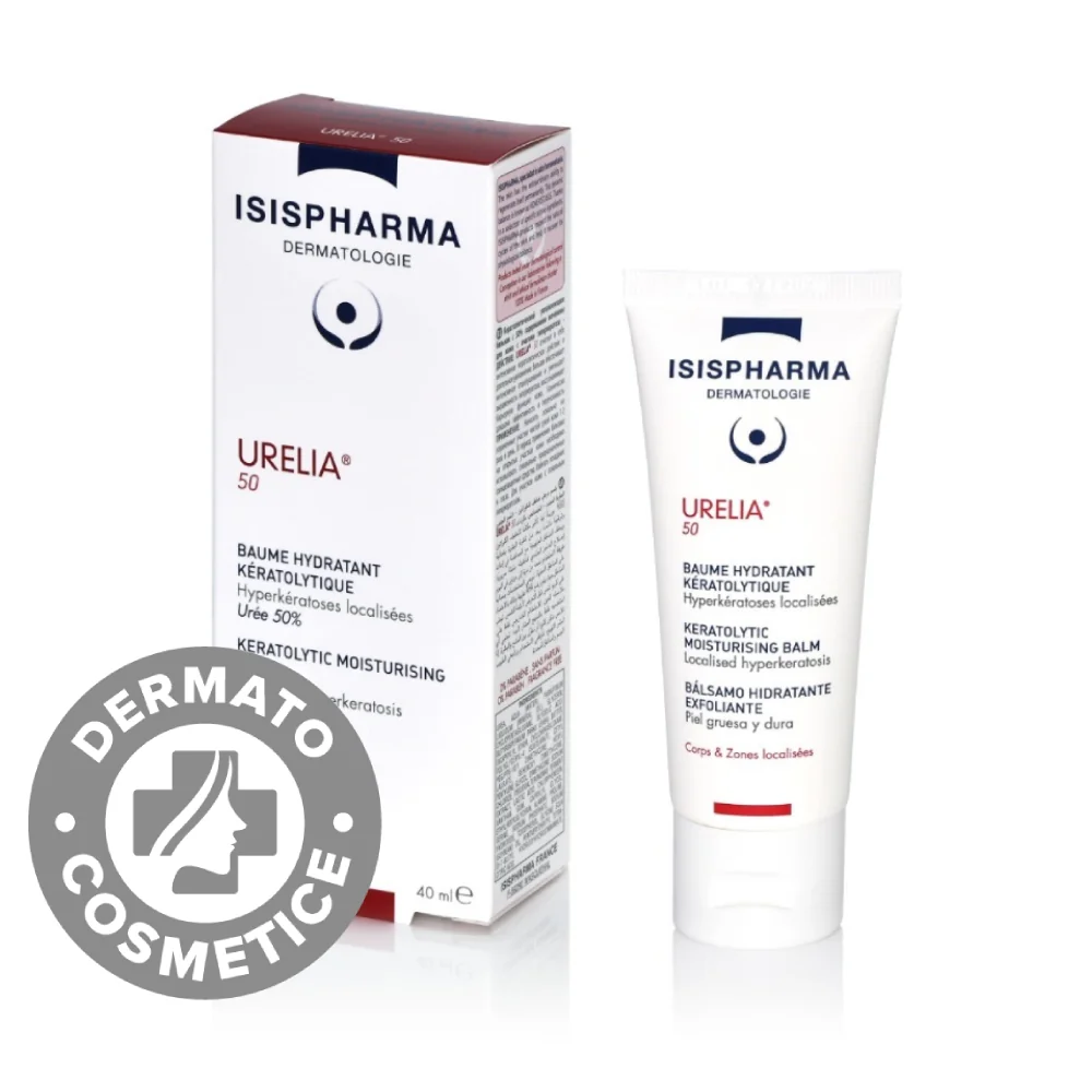 Crema cu uree pentru corp Urelia 50, 40ml, Isis Pharma 