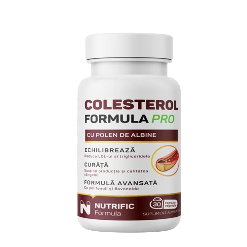 Colesterol Formula Pro, 30 capsule vegetale, Nutrific