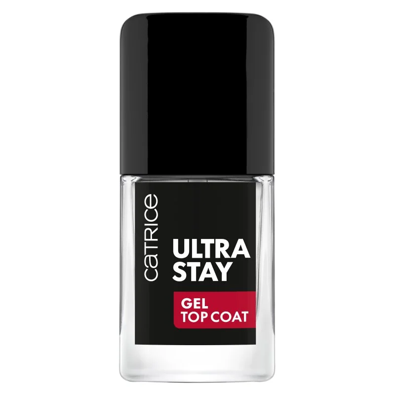 Top coat cu efect de gel Ultra Stay, 10.5ml, Catrice 