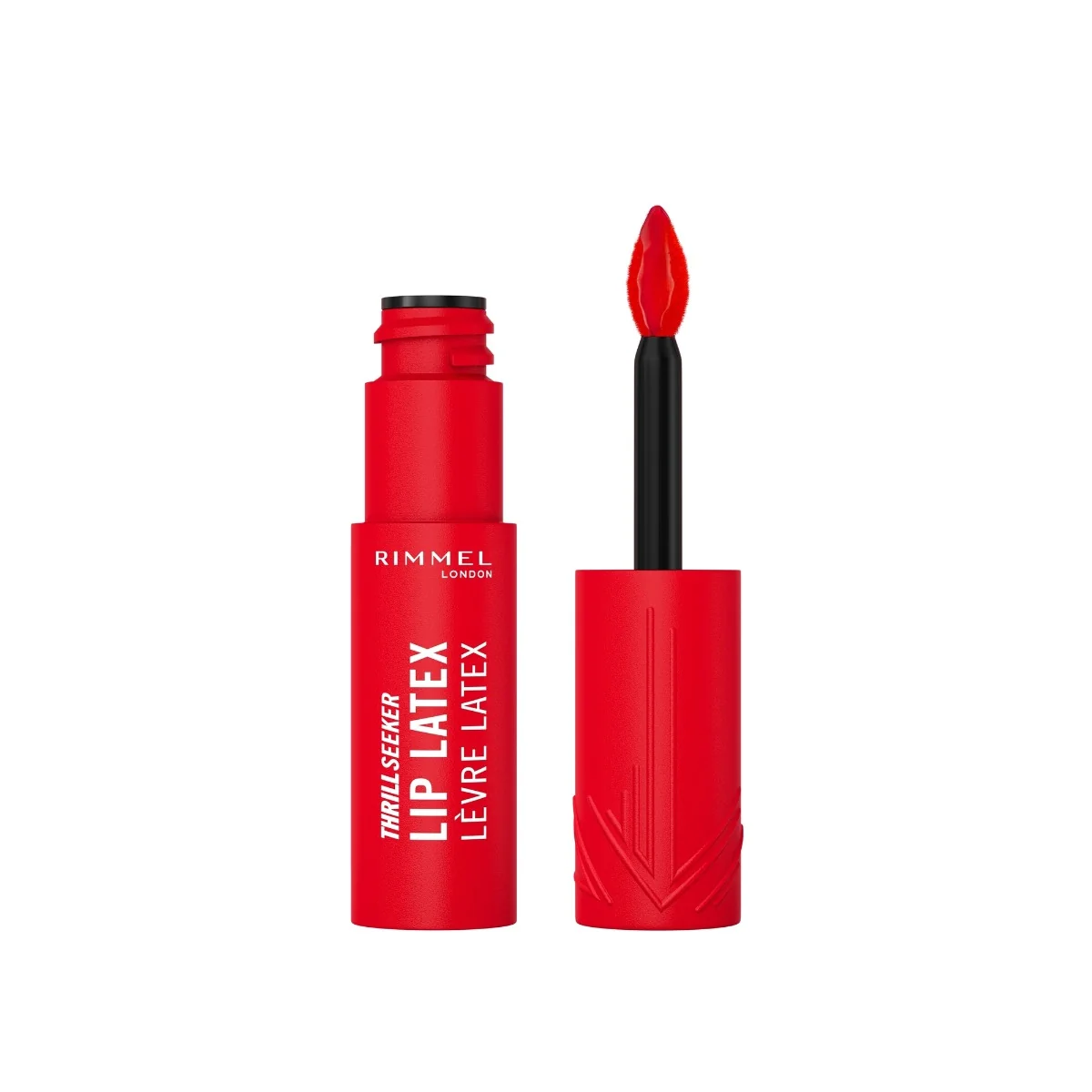 Ruj lichid Thrill Seeker Lip Latex 350 Spicy, 6ml, Rimmel London 