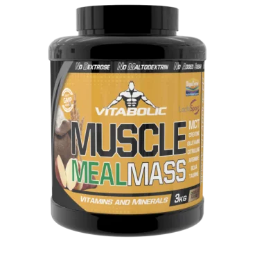 Muscle Meal Mass cu aroma de Ciocolata Rocher, 3kg, Vitabolic