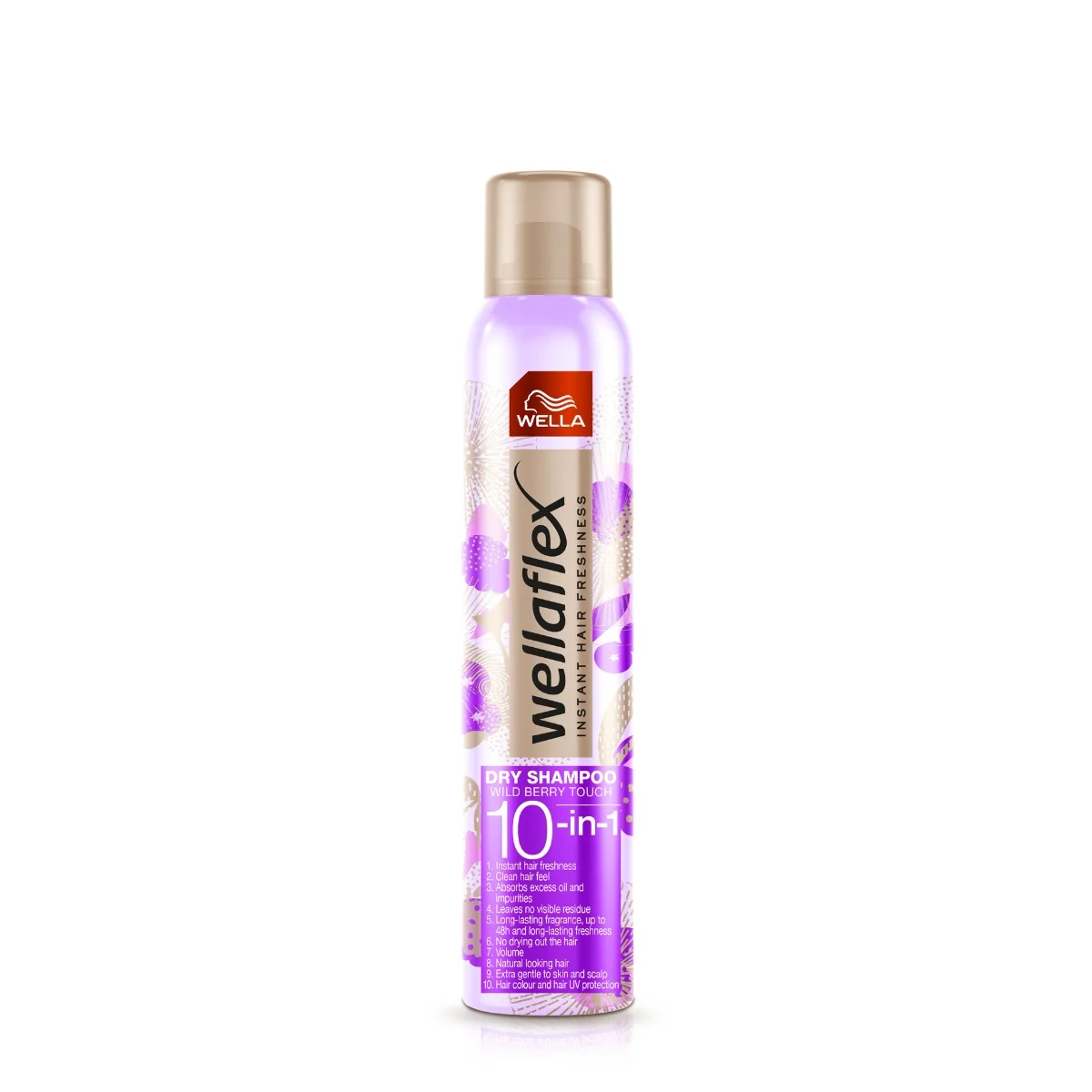 Sampon uscat Wild Berry Touch Wellaflex, 180ml, Wella 