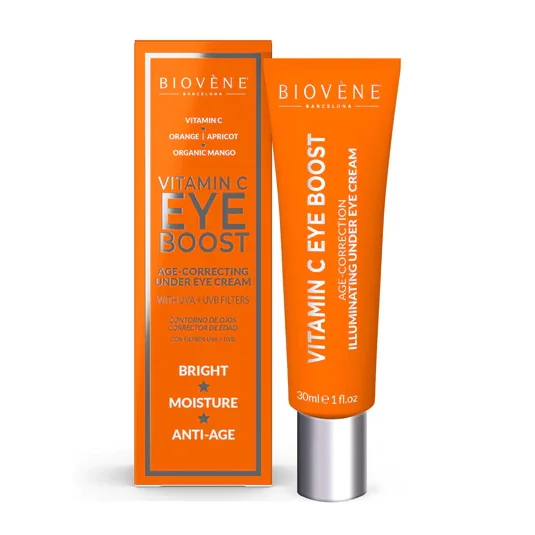 Crema pentru ochi Vitamin C Eye Boost, 30ml, Biovene