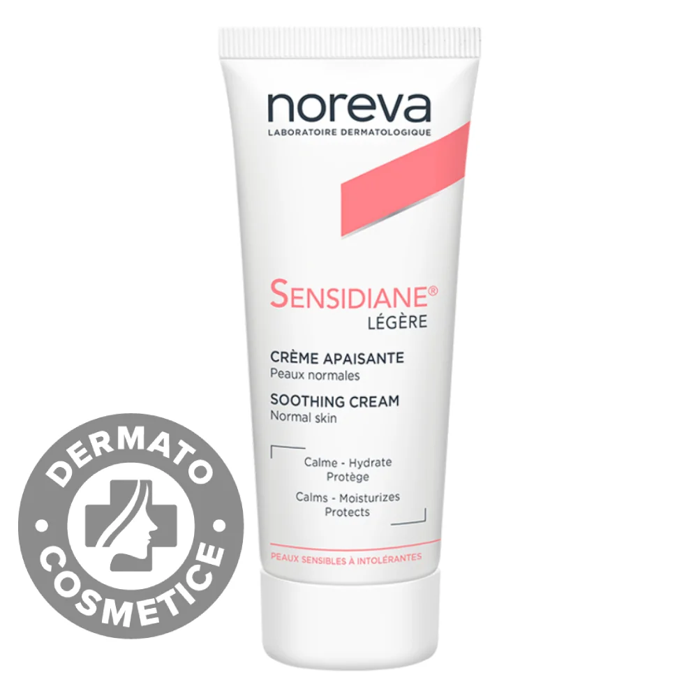 Crema calmanta lejera Sensidiane, 40ml, Noreva