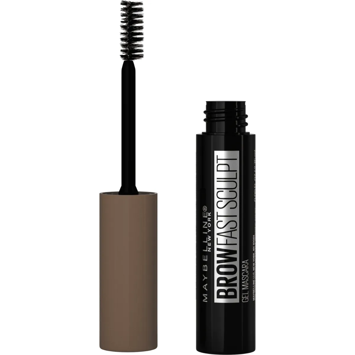 Mascara gel pentru sprancene 02 Soft Brown Brow Fast Sculpt, 2.8ml, Maybelline 