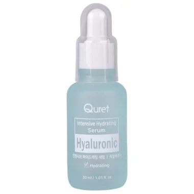 Ser hidratant intensiv fata cu acid hialuronic, 30ml, Quret