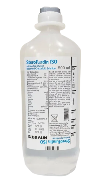 Sterofundin Iso 500ml, 10 flacoane, B. Braun