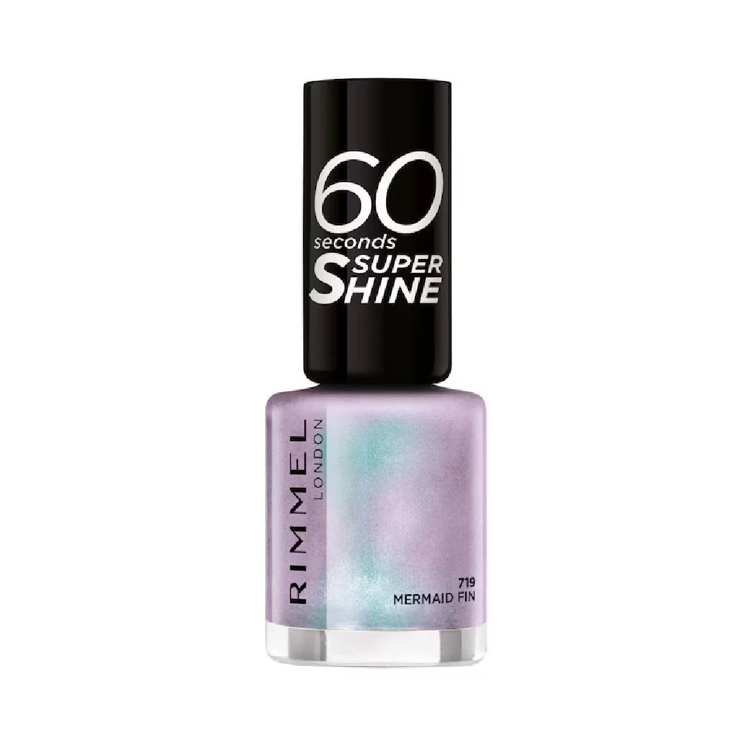 Lac de unghii 60 Seconds Super Shine 719 Mermaid Fin, 8ml, Rimmel London