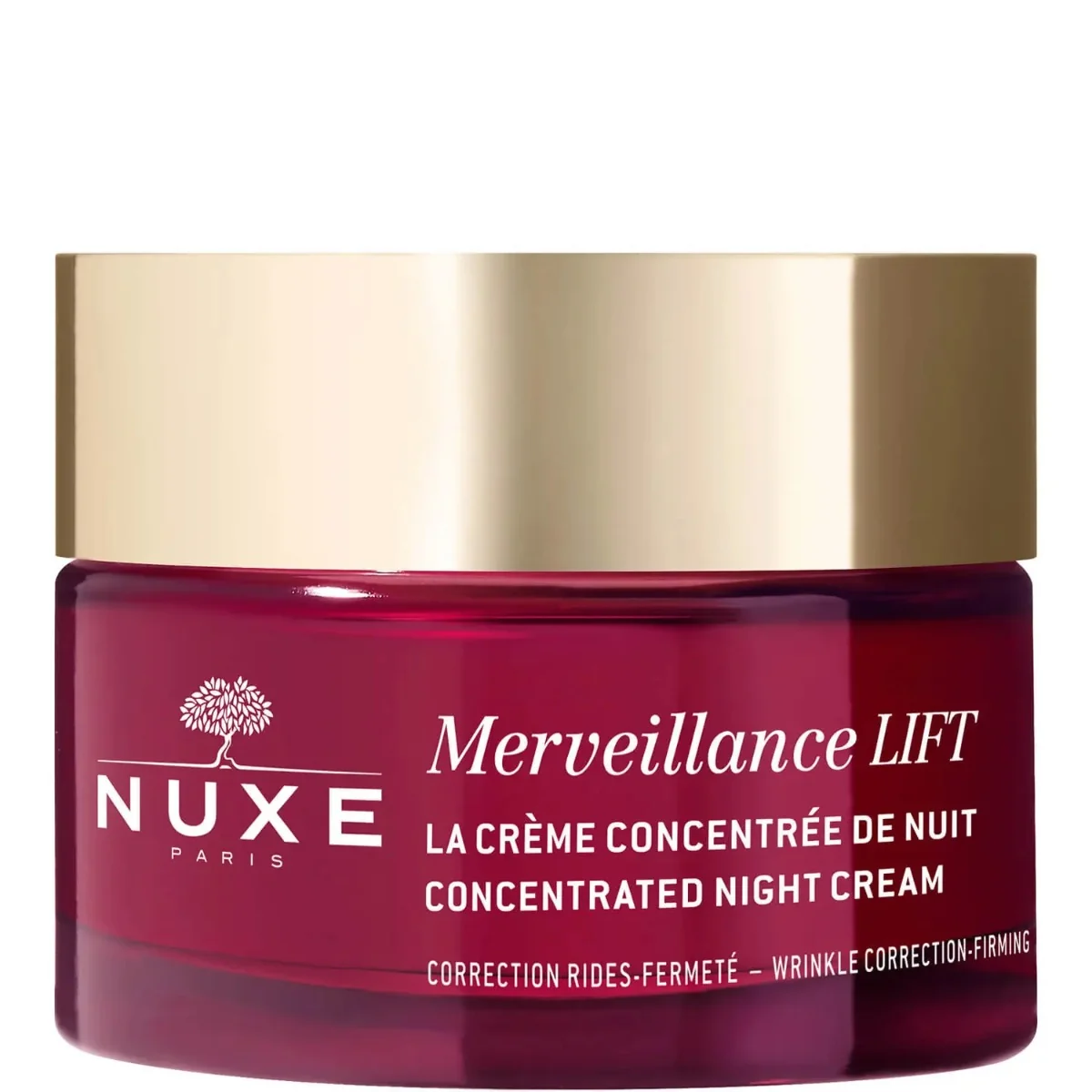 Crema de noapte anti-rid pentru toate tipurile de ten Merveillance Lift, 50ml, Nuxe