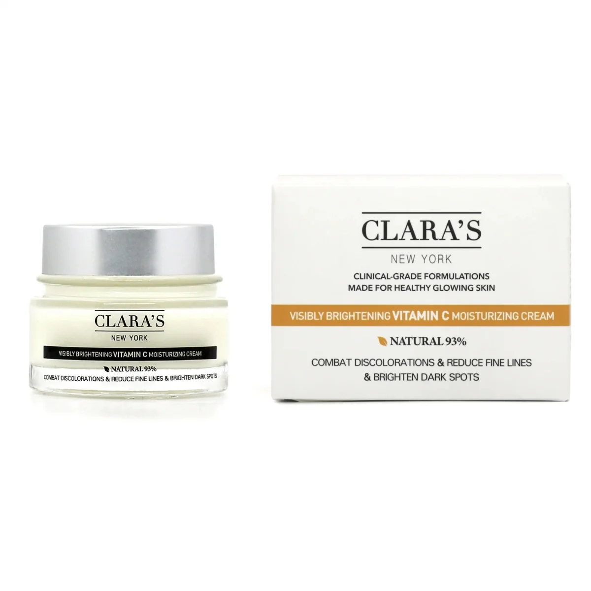 Crema antipigmentare cu Vitamina C, 50ml, Clara's New York