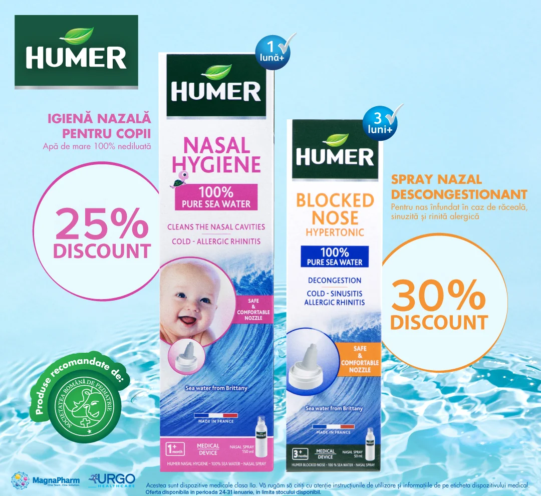 Oferta campanie Flash Deals  24-31 ianuarie Humer