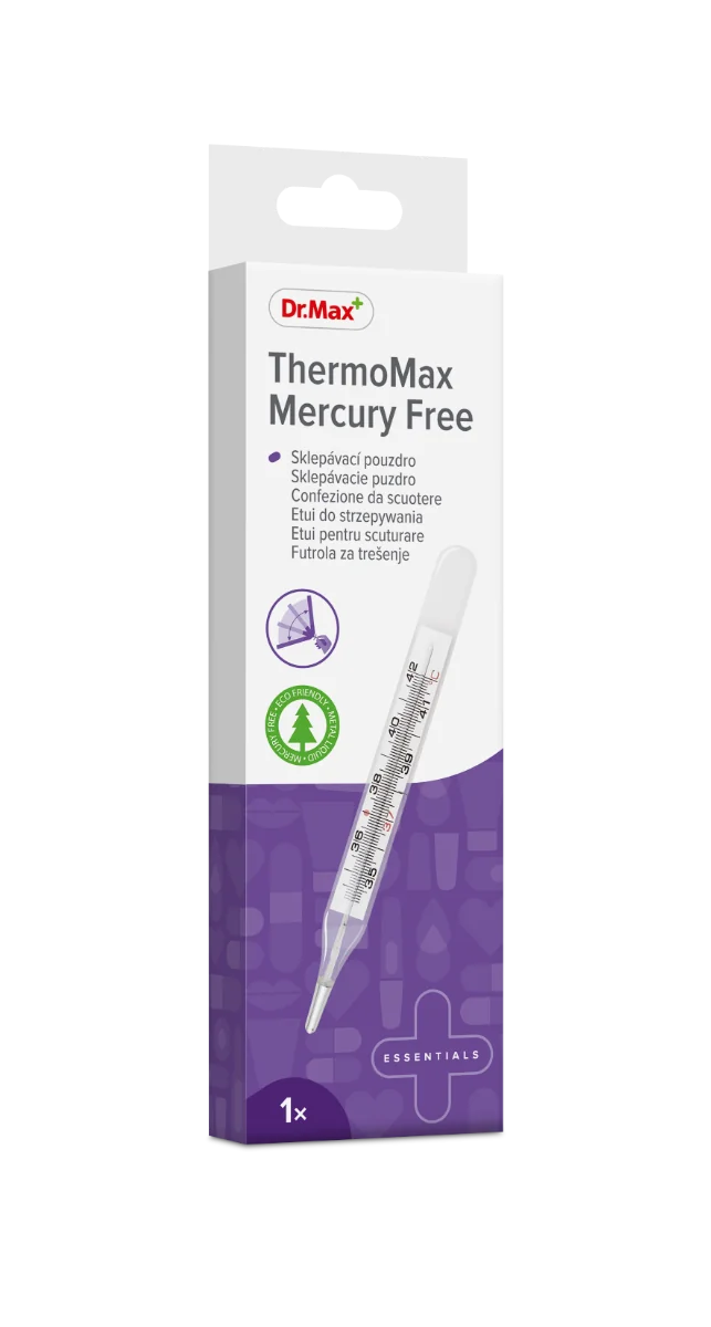 Dr. Max Termometru Thermomax Mercury Free, 1 bucata