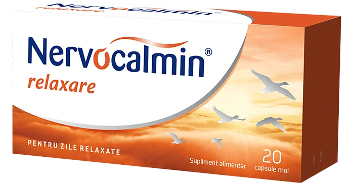 Nervocalmin relaxare, 20 capsule, Biofarm