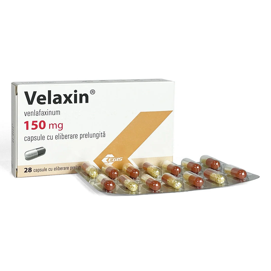 Velaxin 150mg, 28 capsule cu eliberare prelungita, Egis 