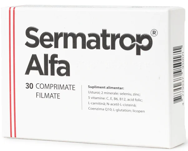 Sermatrop Alfa, 30 capsule, Laboratoire d'Innovation