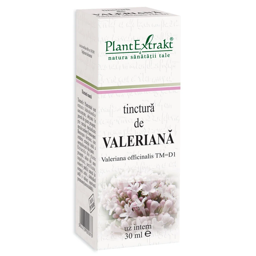 Tinctura de Valeriana, 30ml, PlantExtrakt