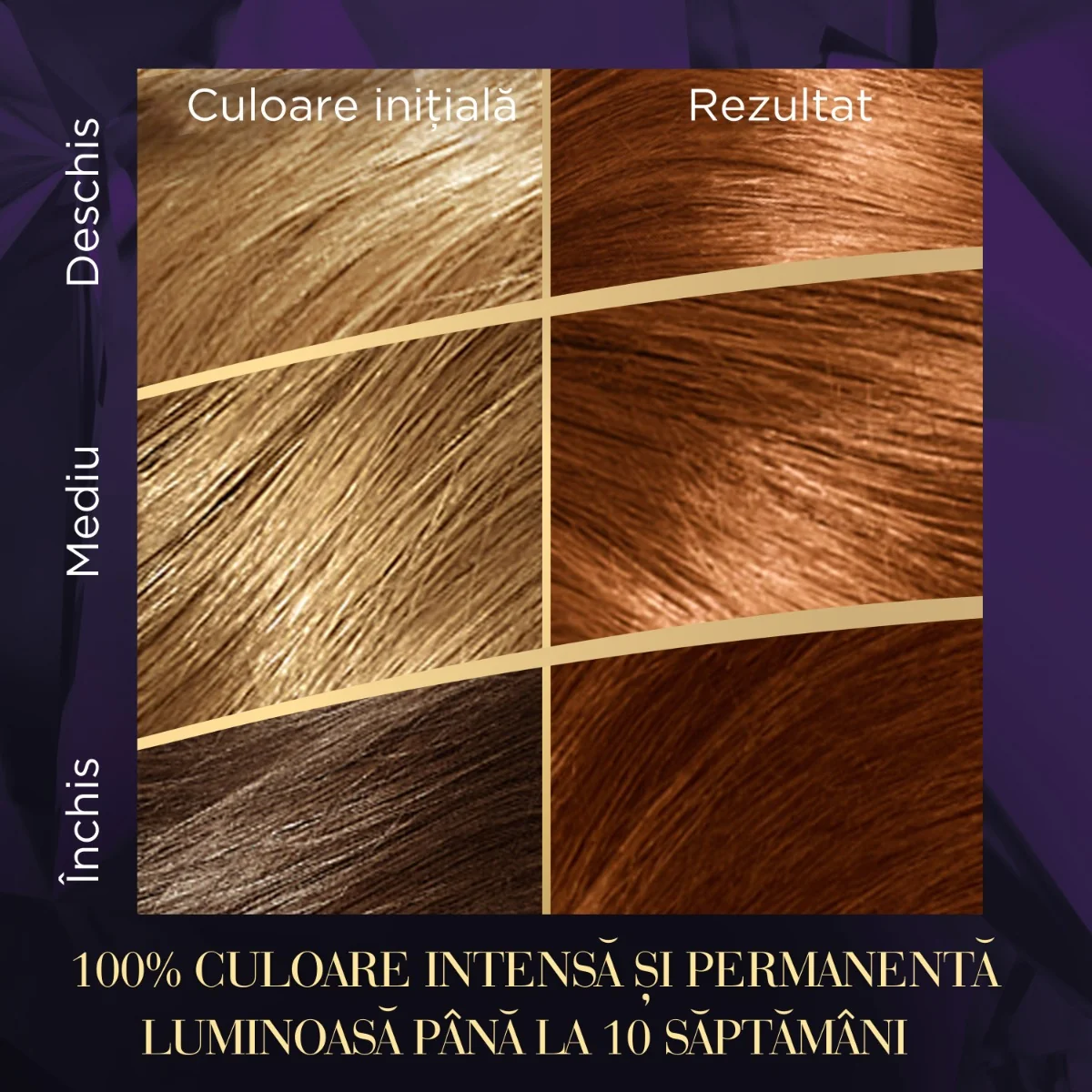 Vopsea de par permanenta Blond Inchis Chihlimbar 6/74 Color Perfect, 135ml, Wella 