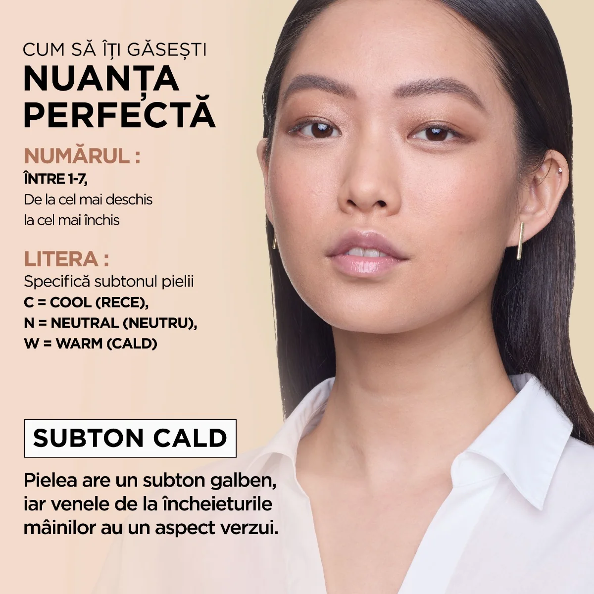 Fond de ten infuzat cu acid hialuronic True Match 6.5DW Caramel Golden Toffee, 30ml, L'Oreal Paris 