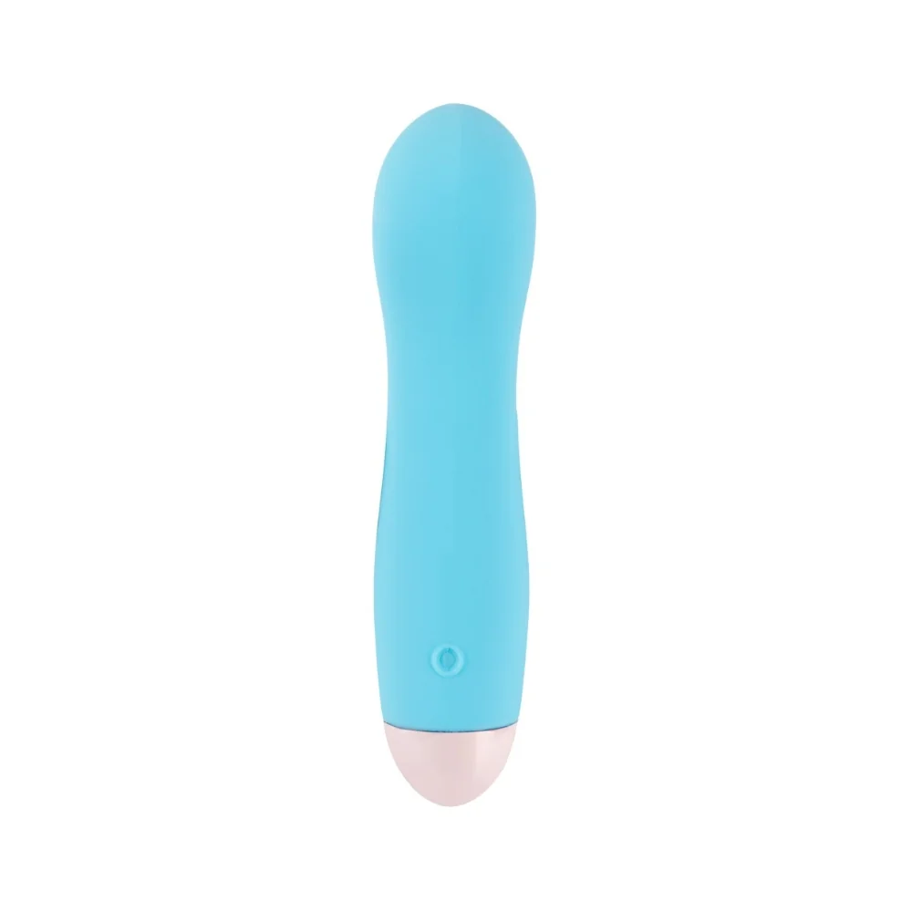 Mini vibrator cu 7 moduri de vibratie albastru, 1 bucata, Cuties