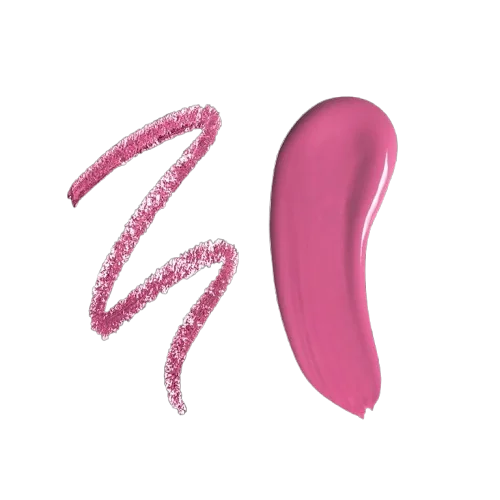 Set Luciu de buze ultra neted si lucios 3.5ml + Creion pentru buze cu finish satinat 0.3g Lip Envy Wow Pink, Profusion Cosmetics 