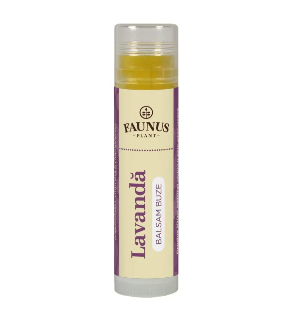 Balsam buze cu Lavanda si vitamina E, 5ml, Faunus Plant