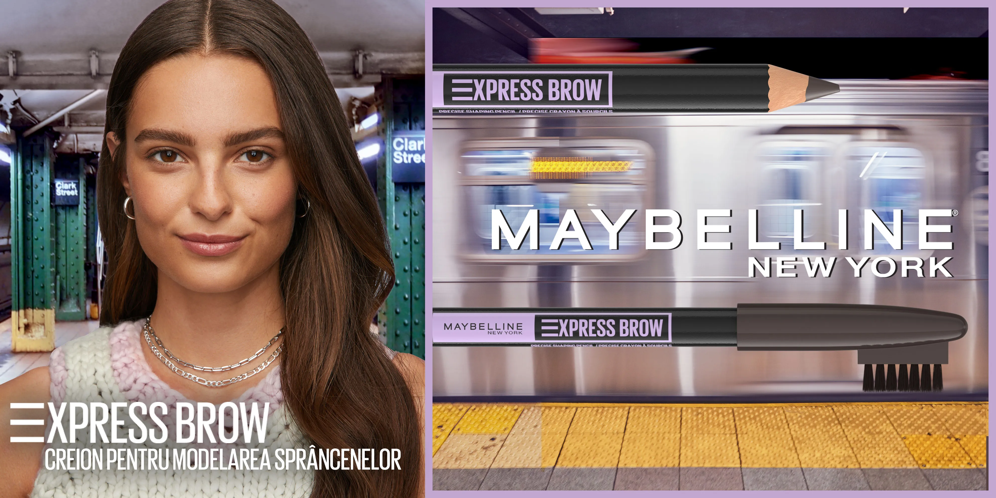 Maybelline Express Brows - Creion pentru modelarea sprancenelor