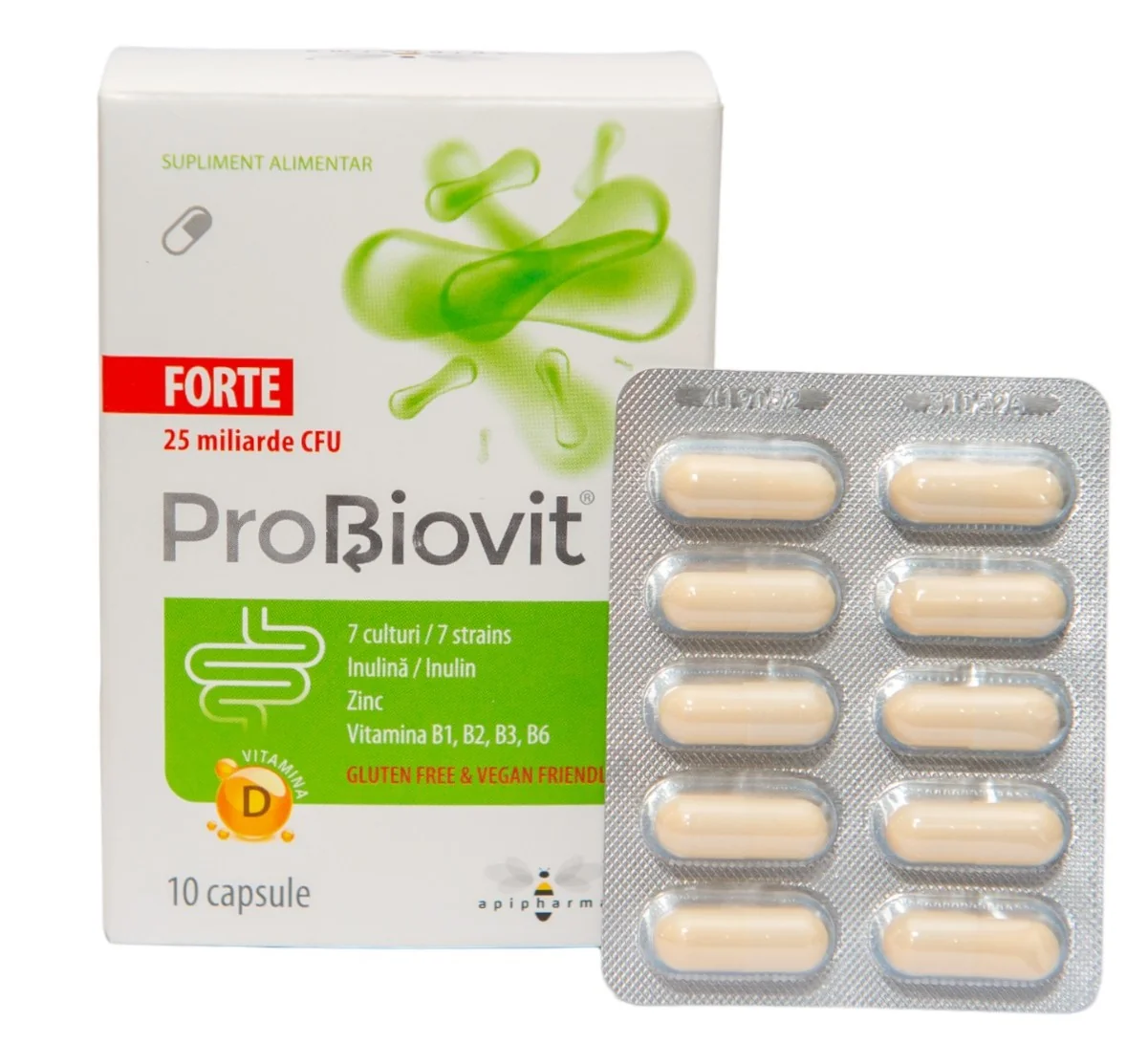 Probiovit Forte, 10 capsule, Apipharma 