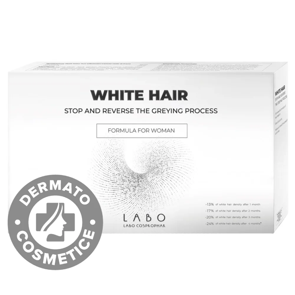 Tratament White Hair Woman, 40 fiole, Labo 