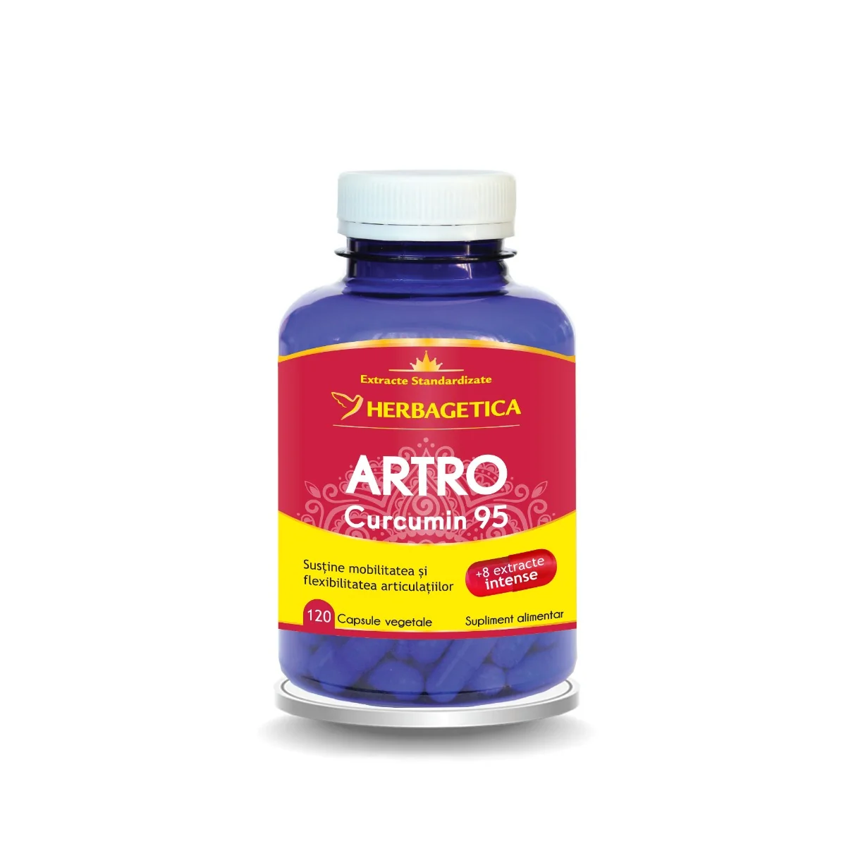 Artro + Curcumin 95, 120 capsule, Herbagetica