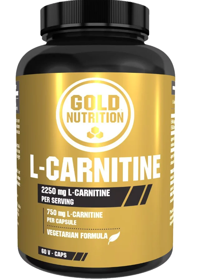 L-Carnitine 750mg, 60 capsule, Gold Nutrition