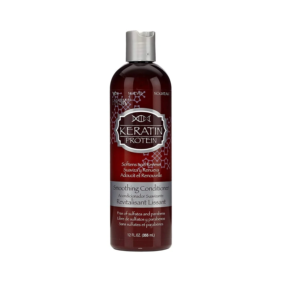 Balsam pentru netezirea parului Keratina & Ulei de Jojoba, 355ml, Hask