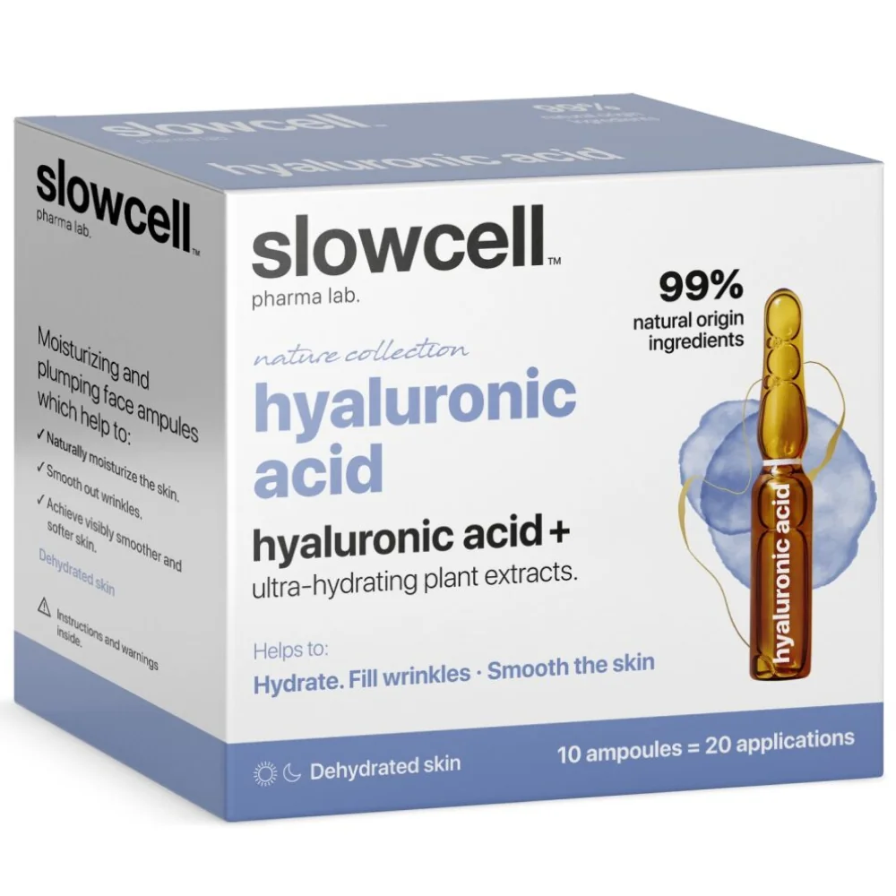 Fiole cu acid hialuronic, 10x2ml, Slowcell