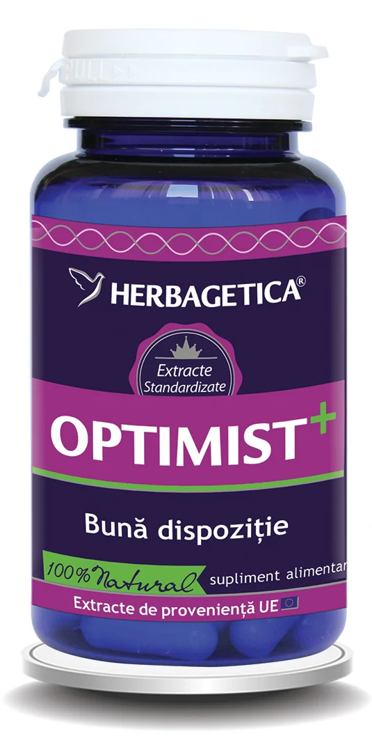 Optimist+, 60 capsule, Herbagetica