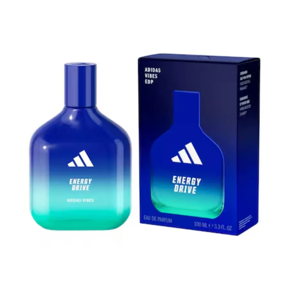 Apa de parfum Vibes Energy Drive, 100ml, Adidas