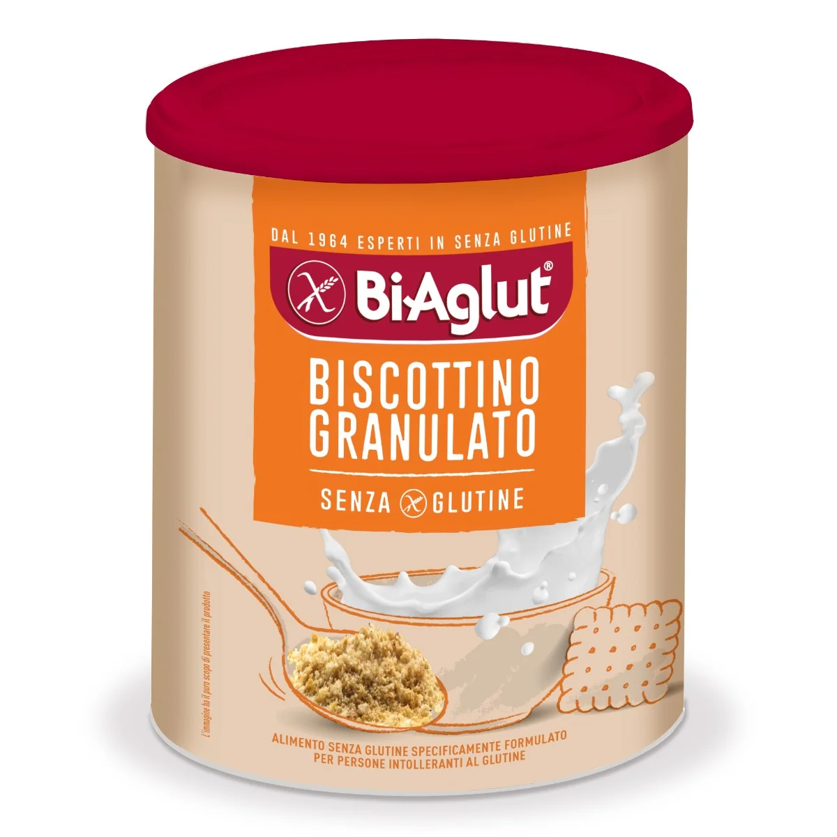 Biscuiti granulati fara gluten, 340g, BiAglut