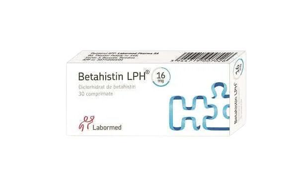 Betahistina LPH 16mg, 30 comprimate, Labormed