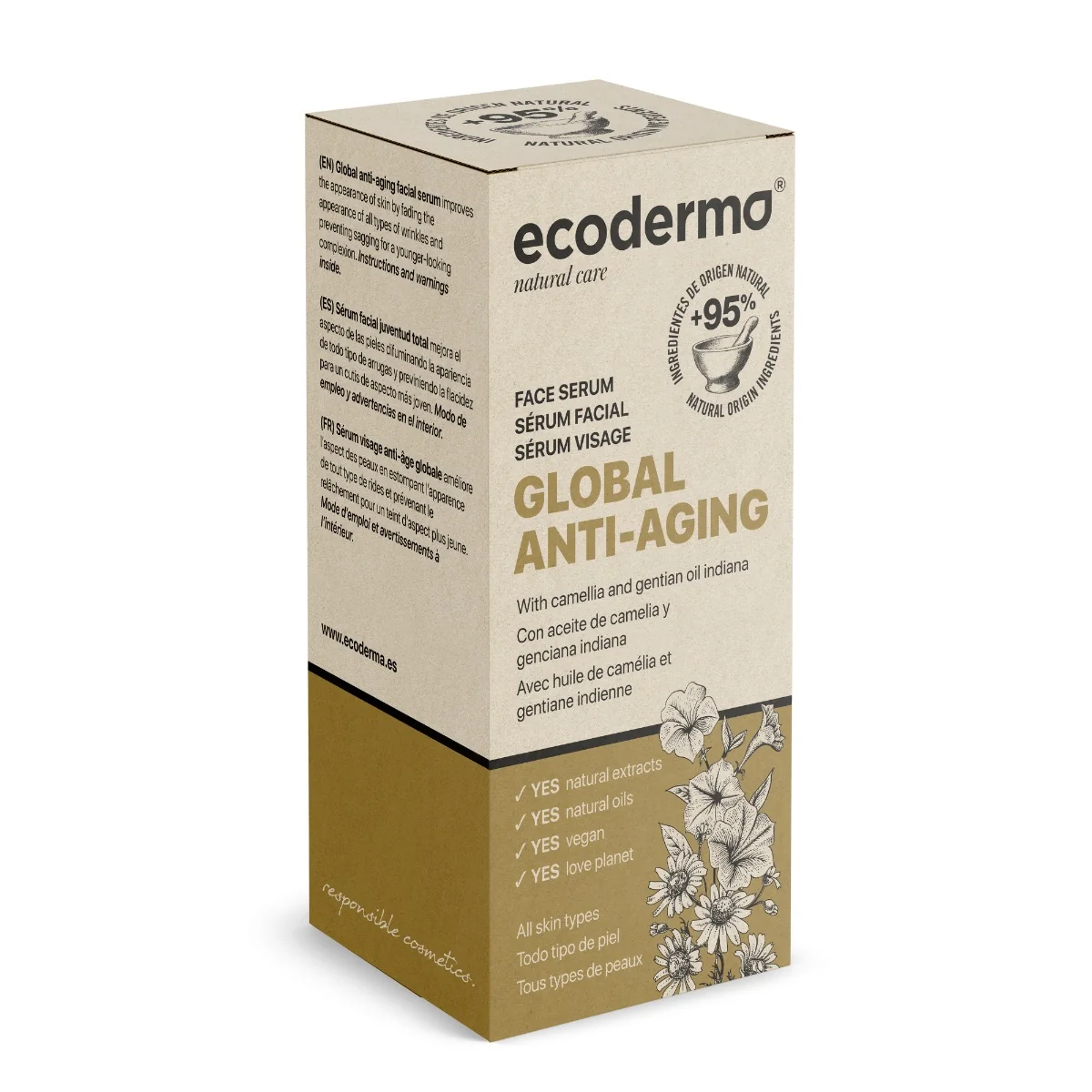 Ser antiage, 30ml, Ecoderma 