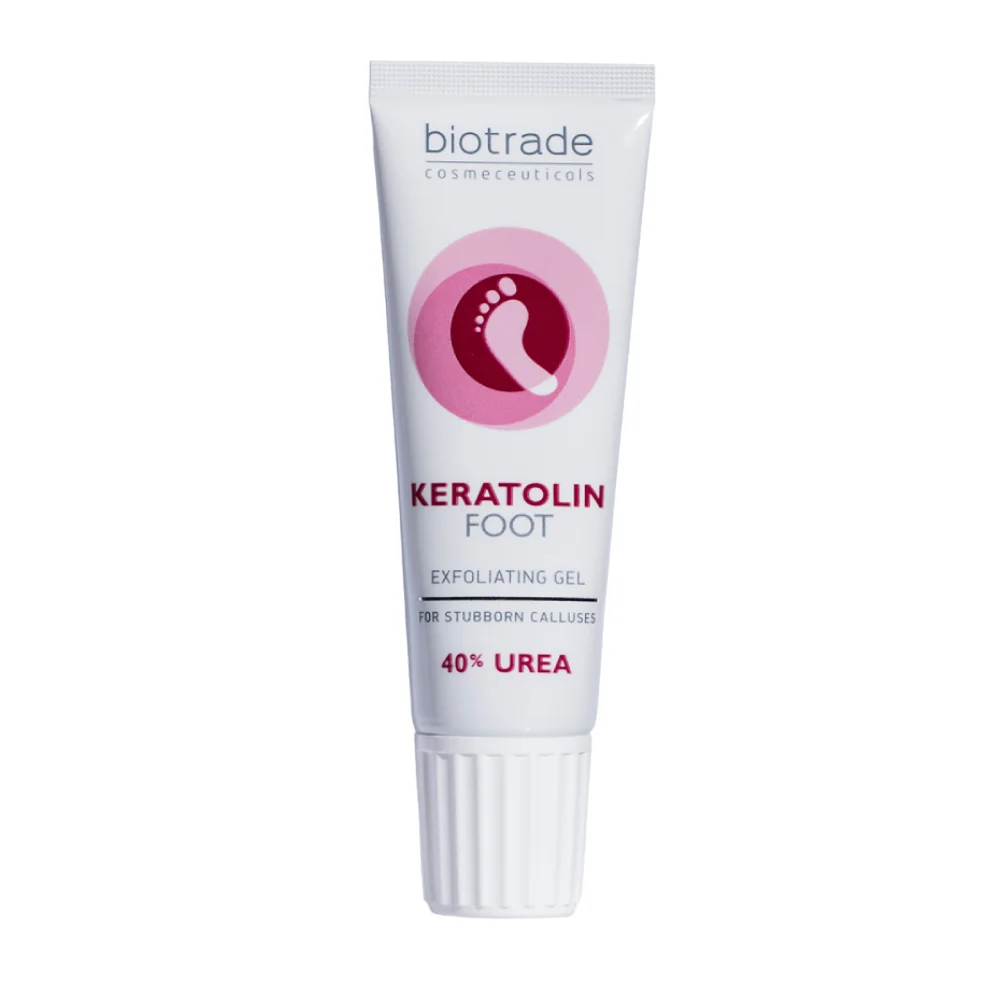 Gel hidratant pentru bataturi cu uree 40% Keratolin, 15ml, Biotrade 