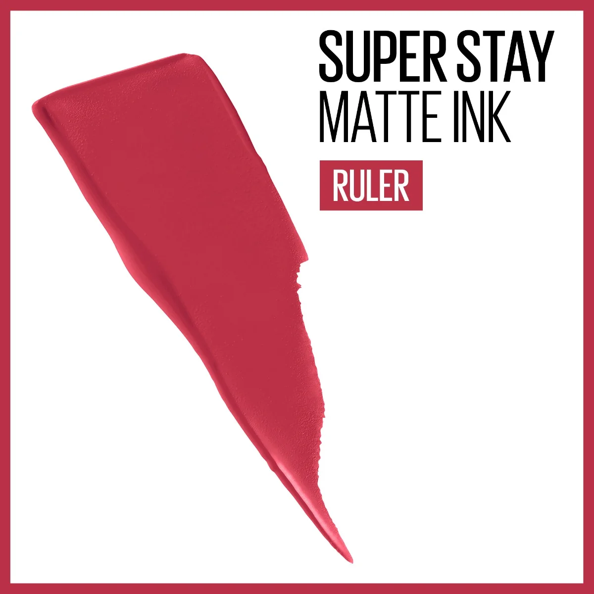 Ruj lichid mat Superstay Matte Ink 80 Ruler, 5ml, Maybelline 