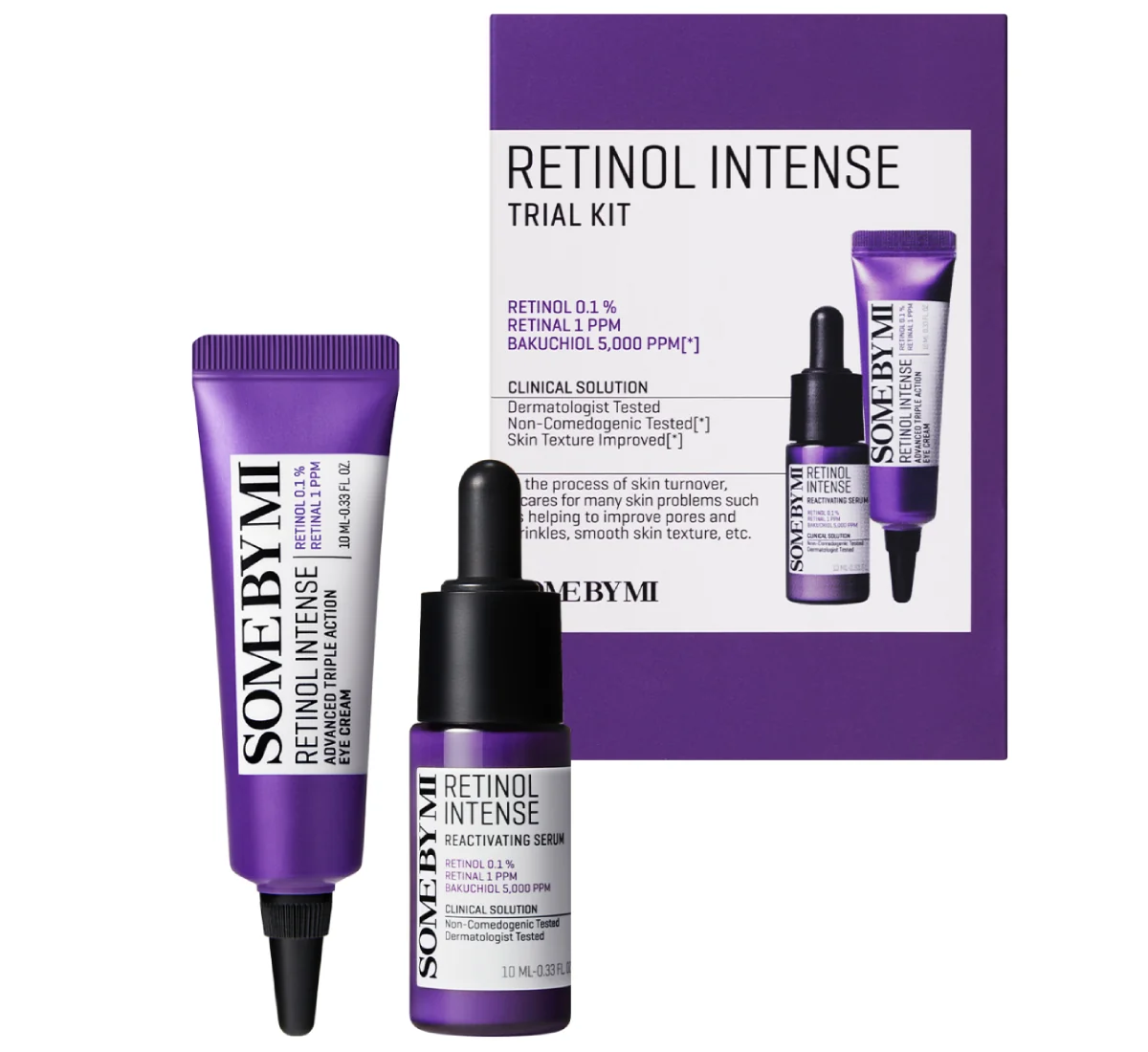 Kit anti-age intensiv cu retinol Retinol Intense, Some By Mi