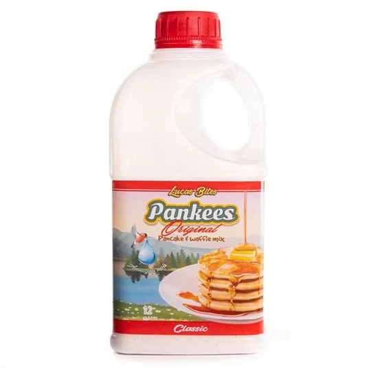 Mix de faina pentru clatite si wafe Classic Pankees, 290g, Lucas Bites