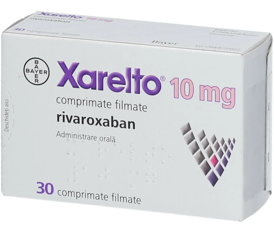 Xarelto 10mg, 30 comprimate filmate, Bayer